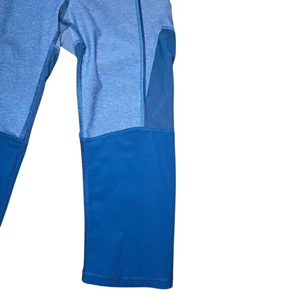 Lululemon Training Tough Crop 17" - Heathered Blue - Picture 3 of 12